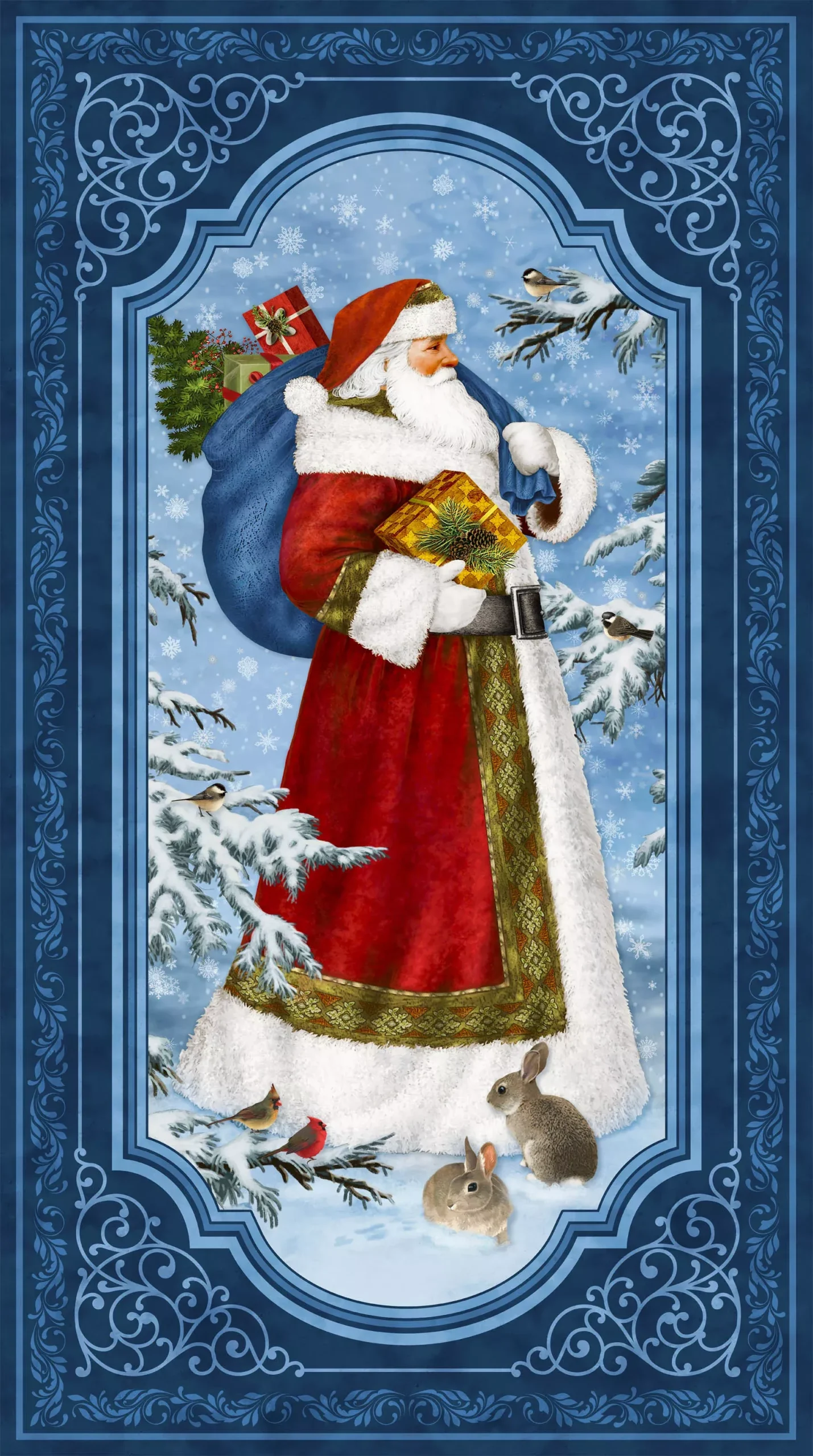 St. Nicholas | 24" Panel by Liz Goodrick-Dillon for Northcott | DP28210-48
