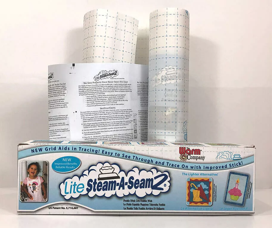 Steam-A-Seam 2 Lite, 12" Wide - By The Yard