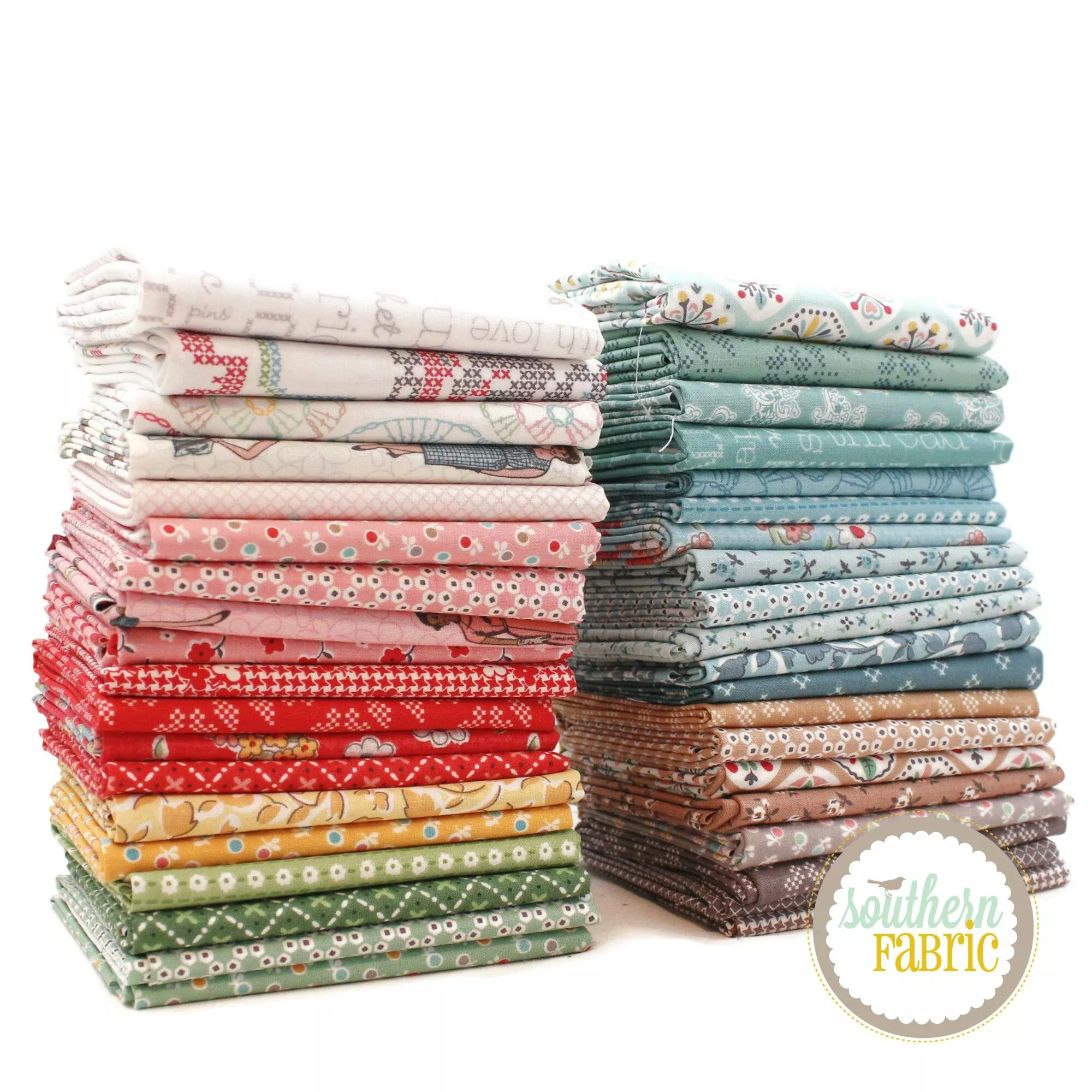 Stitch Half Yard Bundle (39 pcs) by Lori Holt for Riley Blake180