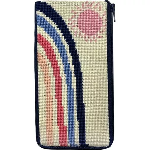 Stitch/Zip - Rainbow Eyeglass Case