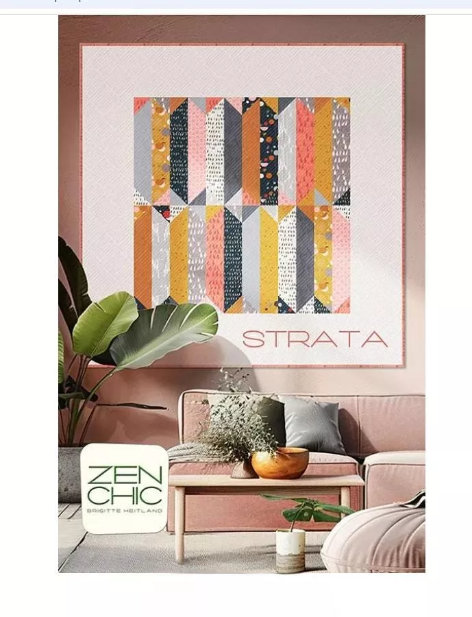 Strata Quilt Pattern - Zen Chic