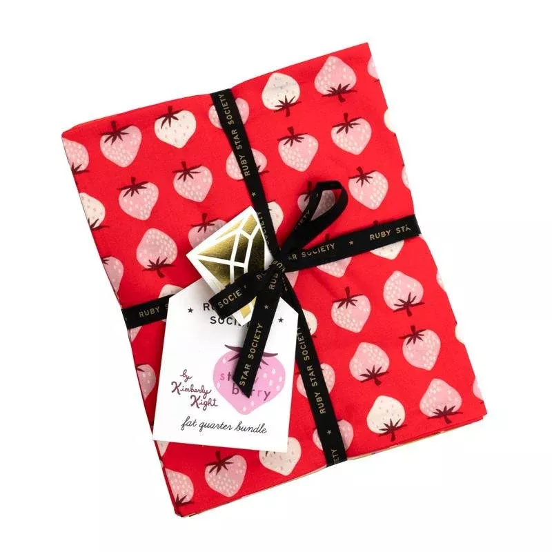 Strawberry - Fat Quarter Bundle (20 pcs) by Kimberly Kight for Ruby Star Society