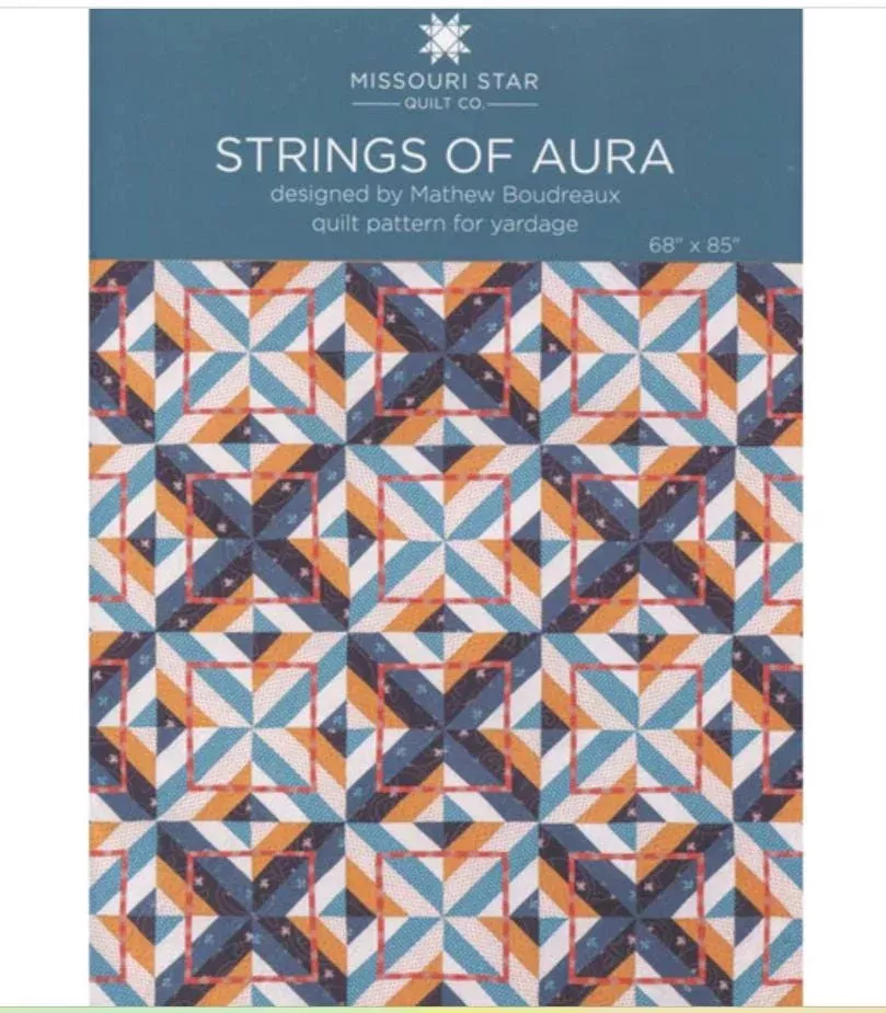 Strings of Aura Quilt Pattern - Matthew Boudreaux - Missouri Star