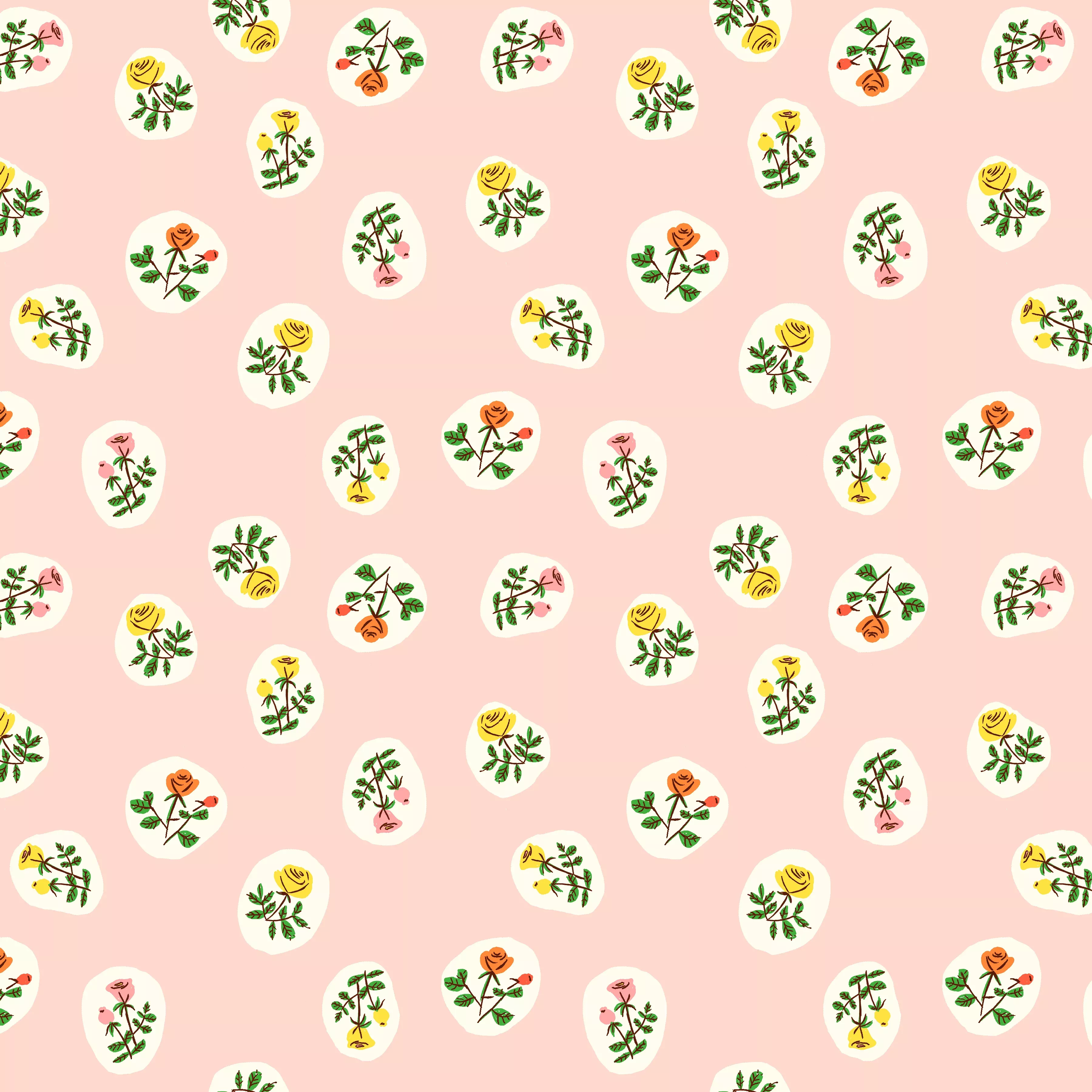 Studio Edit | Bouquet - Blush by Heather Ross for Windham Fabrics | 40930D-4