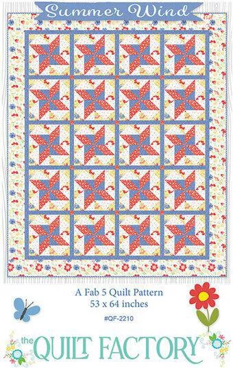 “Summer Wind” Sunwashed Quilt Kit
