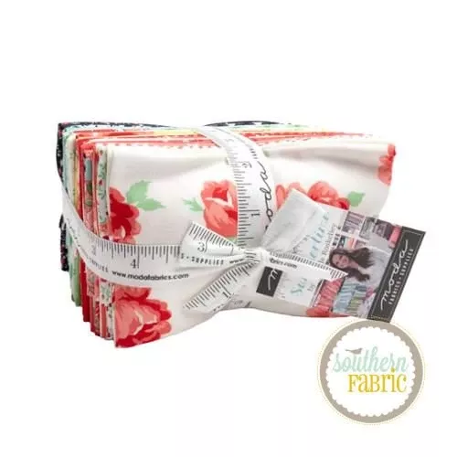 Summertime - Fat Eighth Bundle (40 pcs) by Camille Roskelley for Moda
