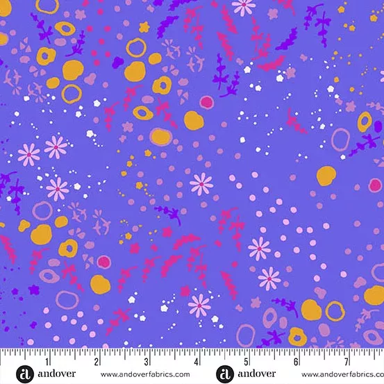 Sun Print 2026 | Equanimity Tanzanite by Alison Glass for Andover | A-10048-B