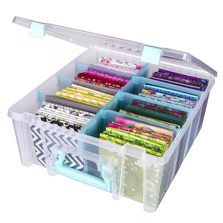 Super Satchel Double Deep - Aqua Divider 6990RH