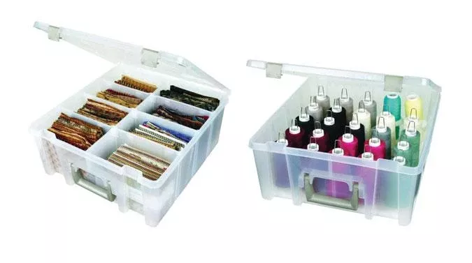 Super Satchel Double Deep - Clear 6990AB