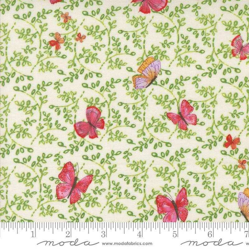 Superbloom Cream by Robin Pickens for Moda Fabrics -48784 11 - Sold in 1/2 yard increments