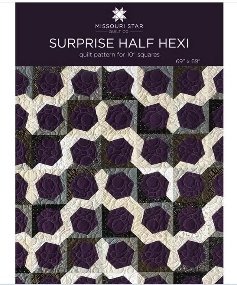 Surprise Half Hexi Quilt Pattern - Missouri Star