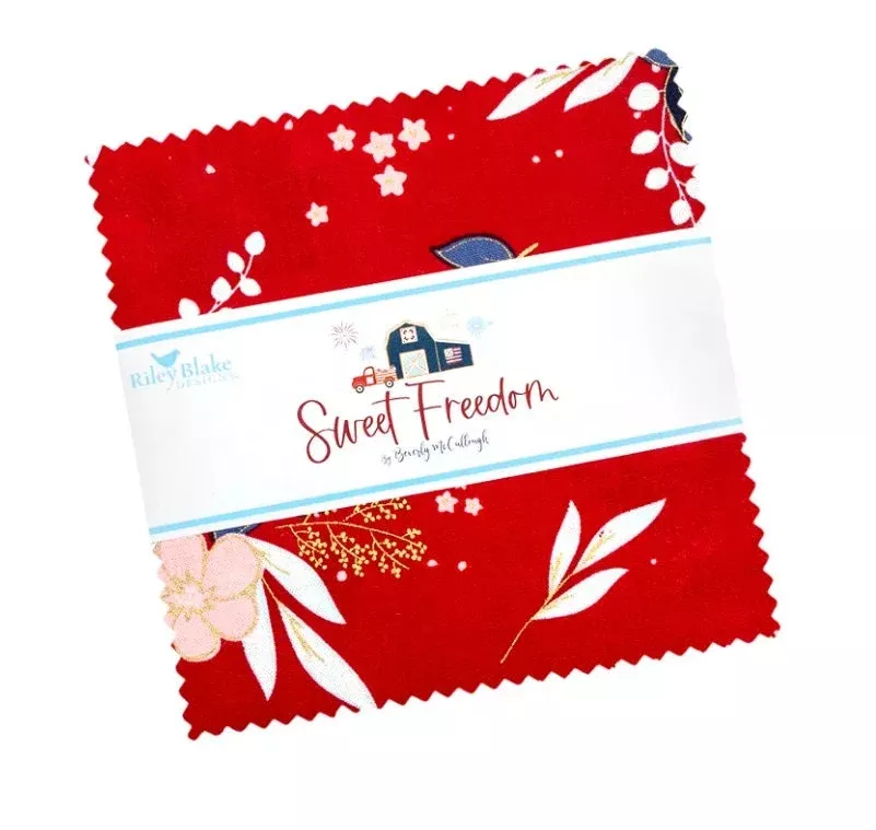 Sweet Freedom Layer Cake - Beverly McCullough - Riley Blake Designs