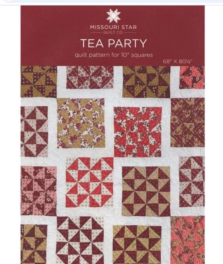 Tea Party Quilt Pattern - Missouri Star