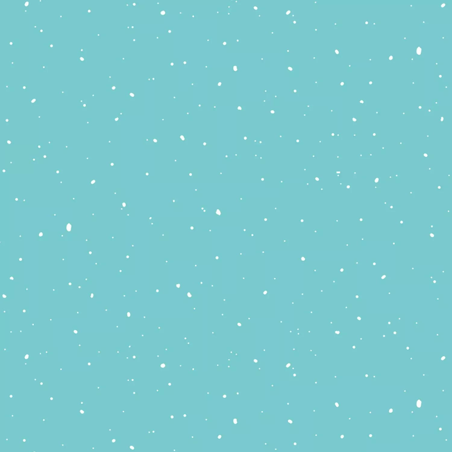 Timeless Trails | Snow Flurries - Aqua by FootePrint Art for P&B Textiles | TTRA6009-T