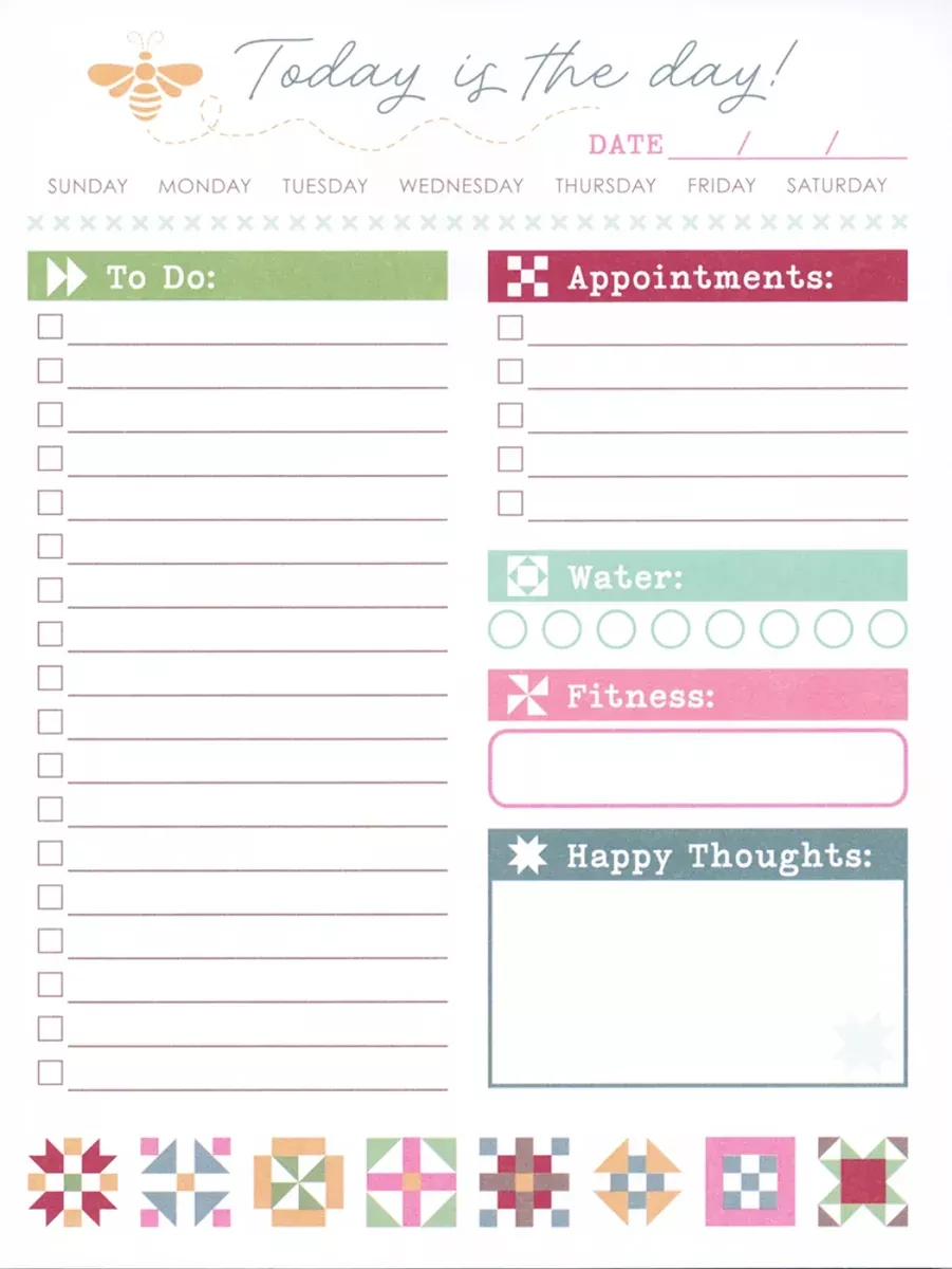 Today is the Day Notepad