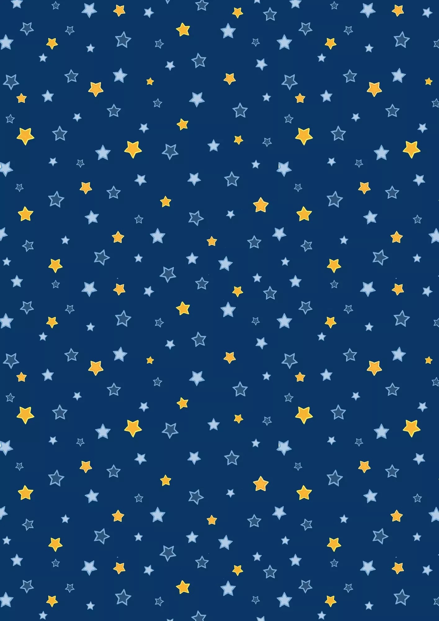 Tomten's Folklore Christmas | Blue and Yellow Stars by Eva Melhuish for Lewis & Irene | CE52