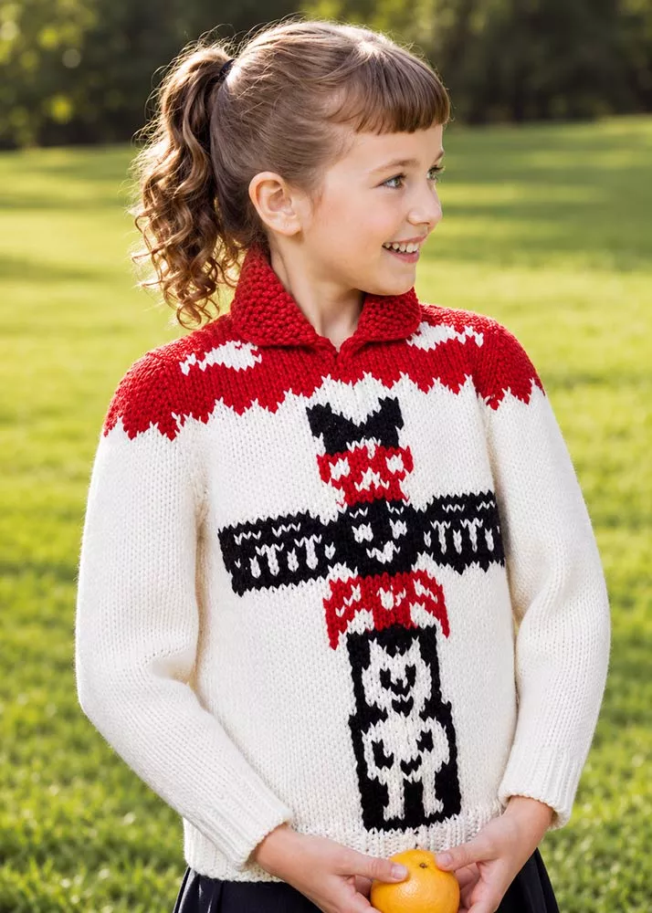 Totem Pole Cardigan Pattern