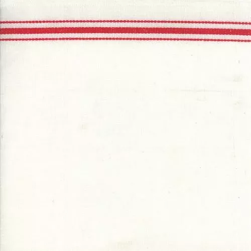 Toweling 16"White Red 920 177
