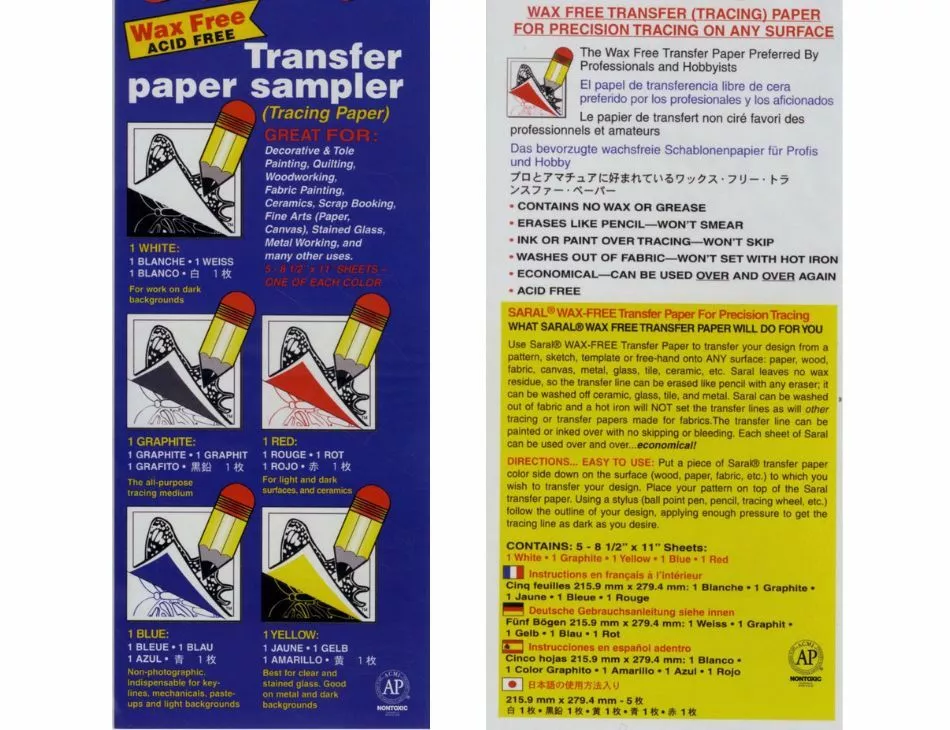 Transfer Paper Set