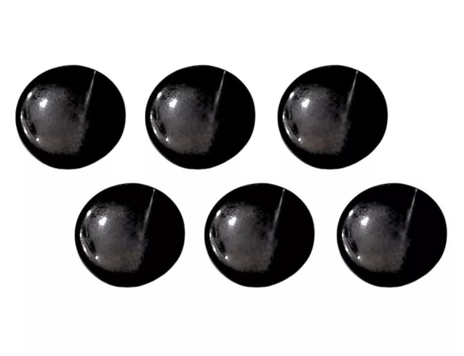 Troca Shell Shank Button 11mm Black