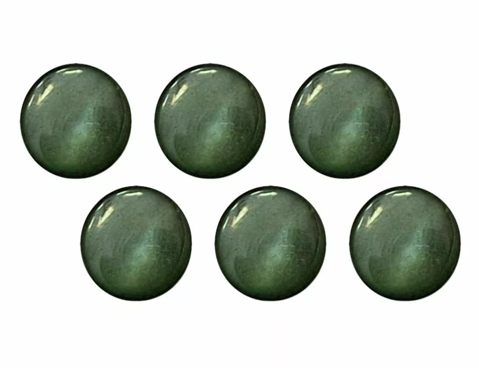 Troca Shell Shank Button 11mm Green