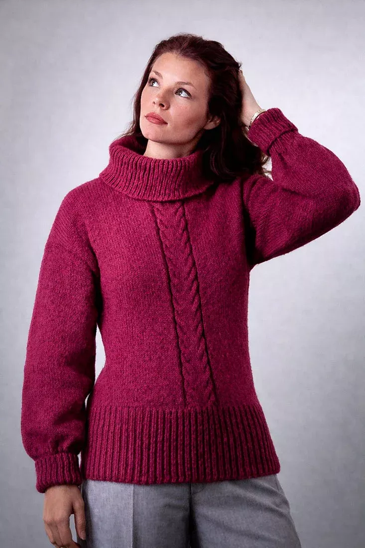 Turtleneck Pullover Pattern