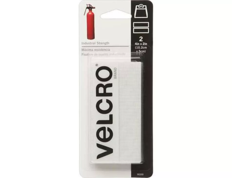 Velcro Industrial Strength Stick On Fasteners White