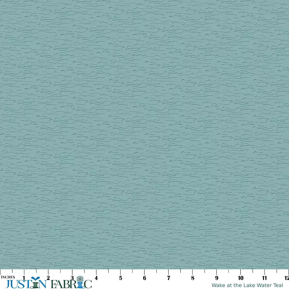Wake at the Lake Water Teal Yardage by Tara Reed | Riley Blake Designs