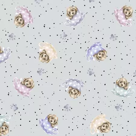 Whickers & Paws - Grey Tiny Teacups Dogs