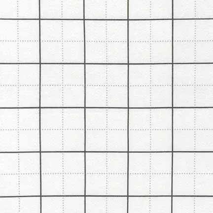 White Framework Flannel