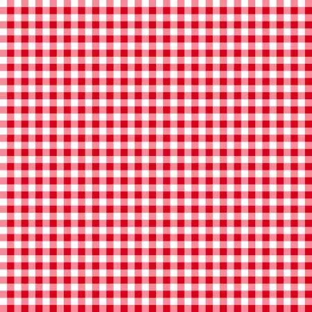 White/Red Gingham Classics # 39162-133 by Wilmington