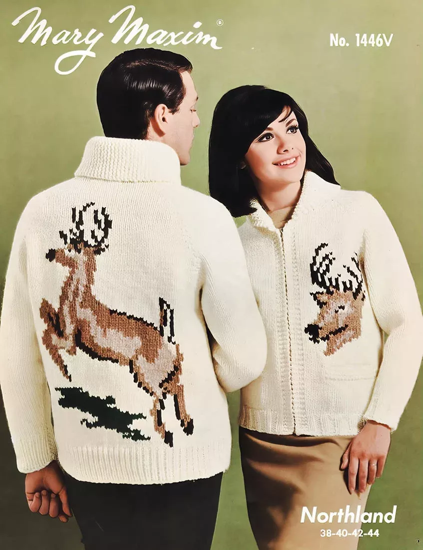 Whitetail Deer Cardigan Pattern