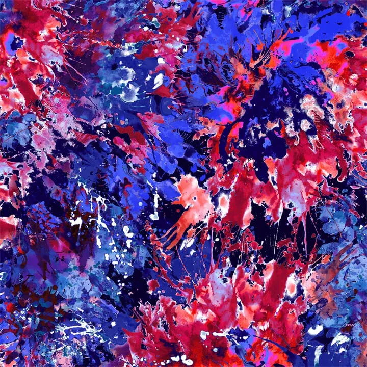 Wide Back Splash - Patriotic 108" x 108"