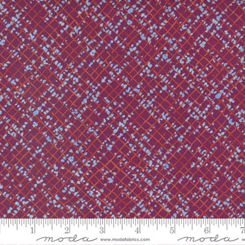 Wild Blossoms - Berry Blotted Graph Paper