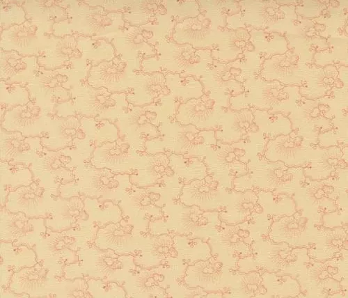 Wild Orchid Tropical Vine Petal Vanilla Bean 2772 21 by Blackbird Designs for Moda Fabrics. Sold in 1/2 Yard Increments