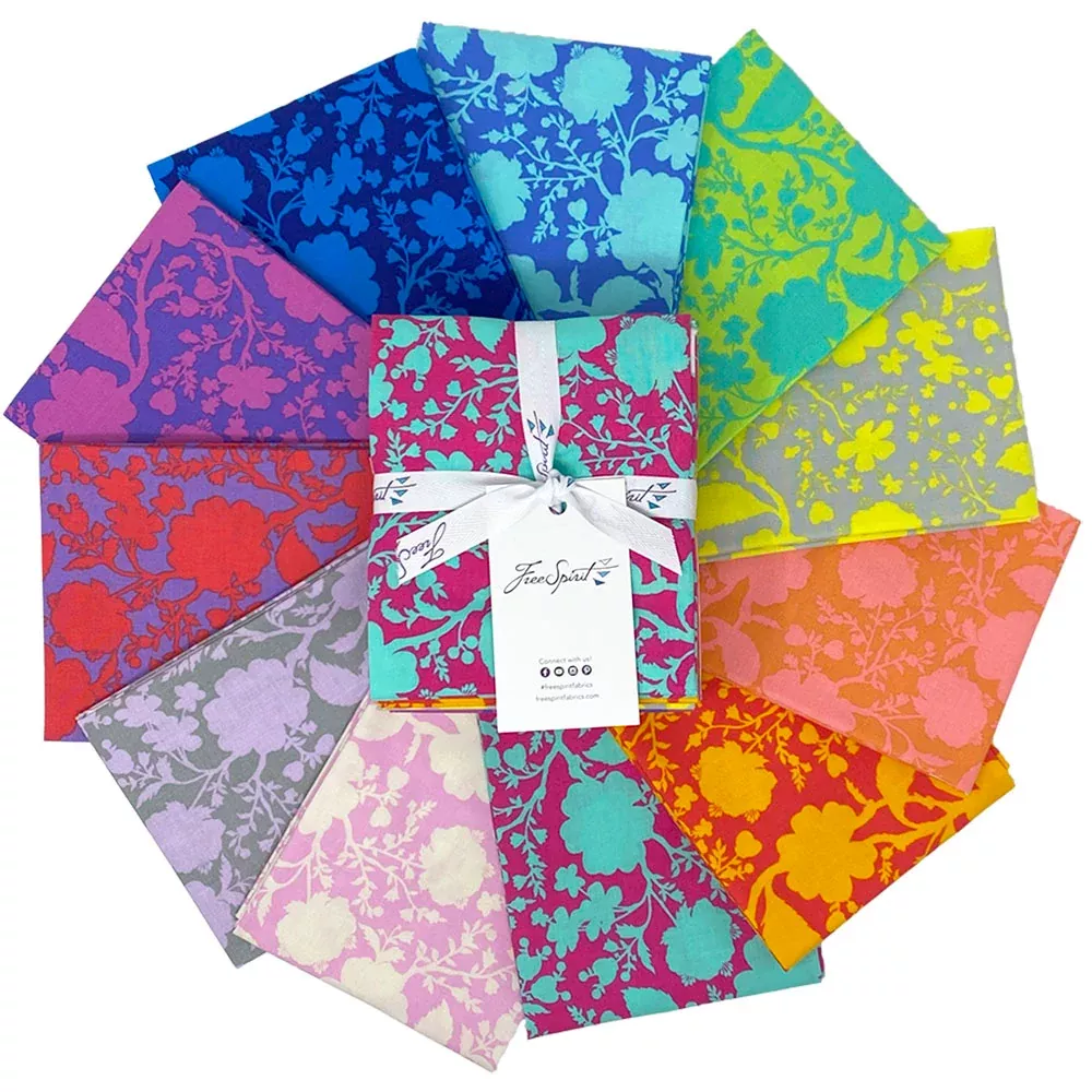 Wildflower Fat Quarter Bundle by Tula Pink for Free Spirit (11pcs)