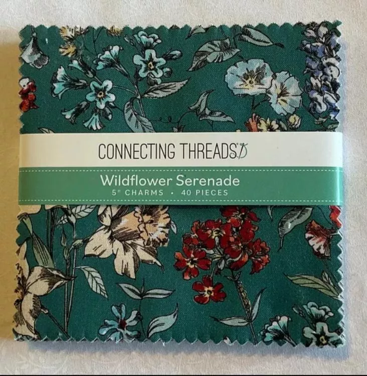 Wildflower Serenade Charm Pack - Connecting Threads