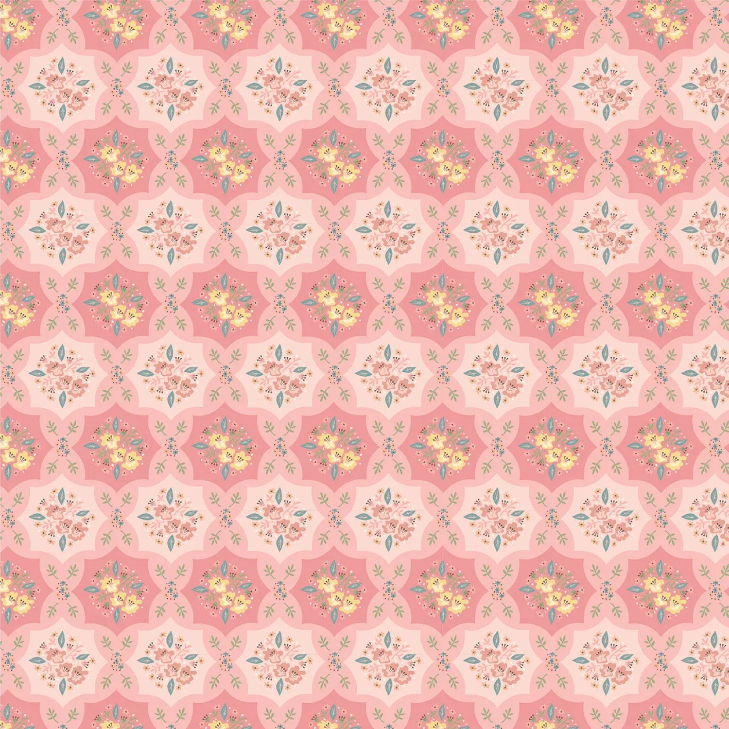 Wildwood Dwellings | Quilty - Blush by Sheri McCulley for Poppie Cotton | WW25108