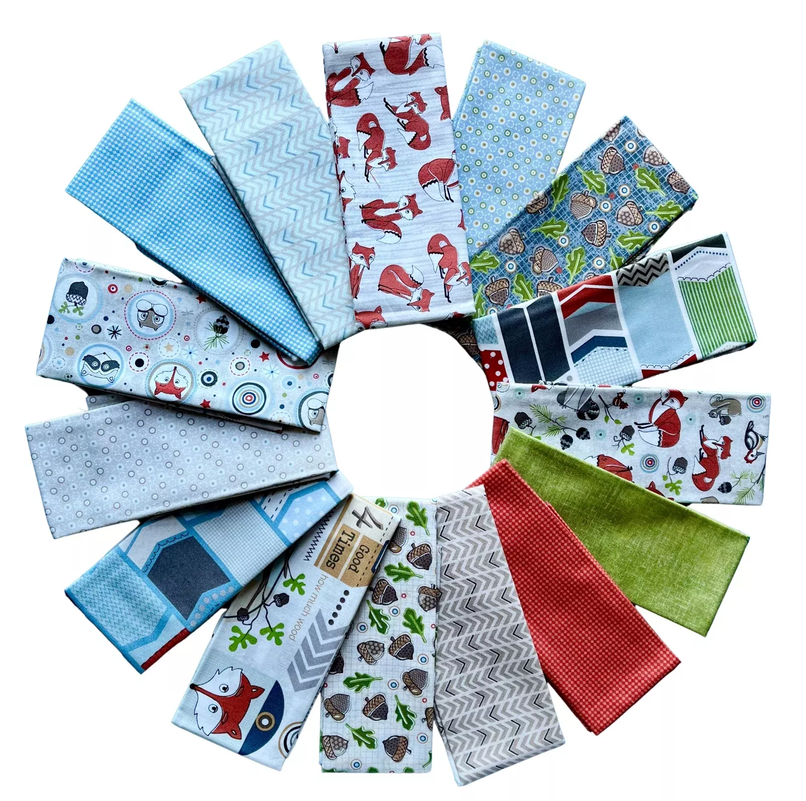 Willie the Fox fat quarter bundle from AdornIt (15pcs)