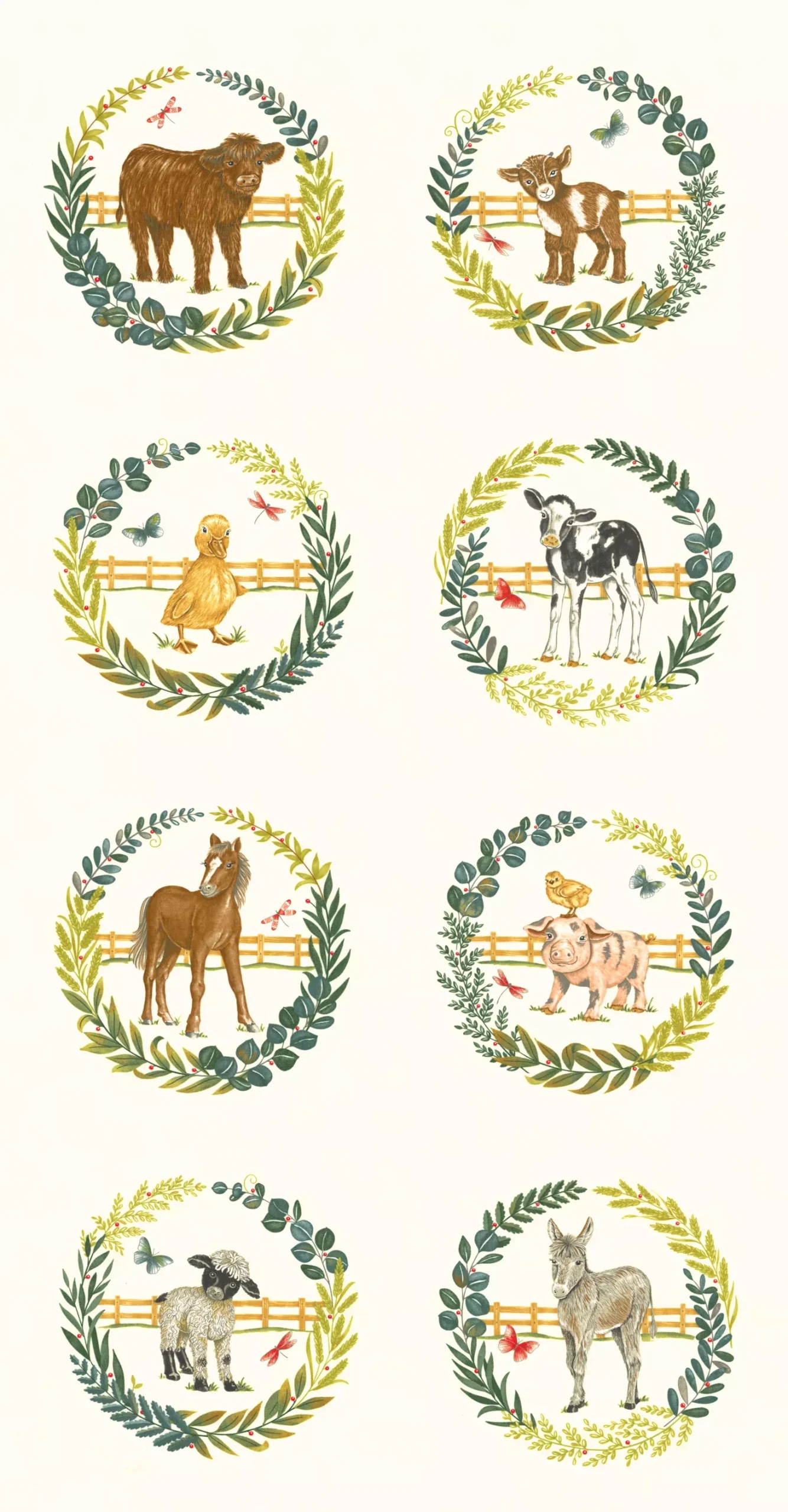 Willows Farm by Deb Strain : Willows Farm Panel