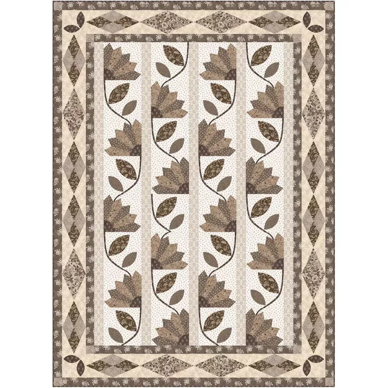 Windham Fabrics Dwell Vintage Flowers Kit