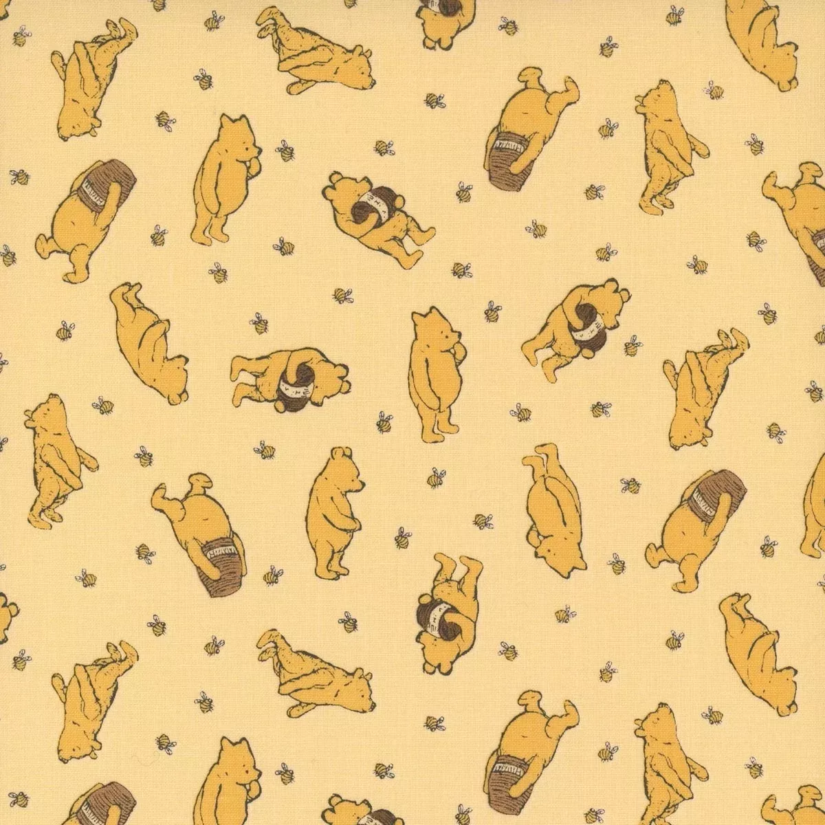 Winnie the Pooh C17002-SUNSHINE for Riley Blake Designs