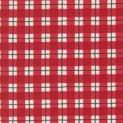 Winter Friends Berry Red 56137 17 by Deb Strain for Moda Fabrics - Sold in 1/2 Yard Increments