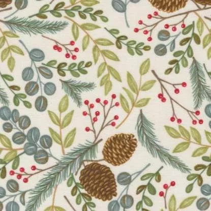 Winter Friends Snowy White 56131 11 by Deb Strain for Moda Fabrics - Sold in 1/2 Yard Increments