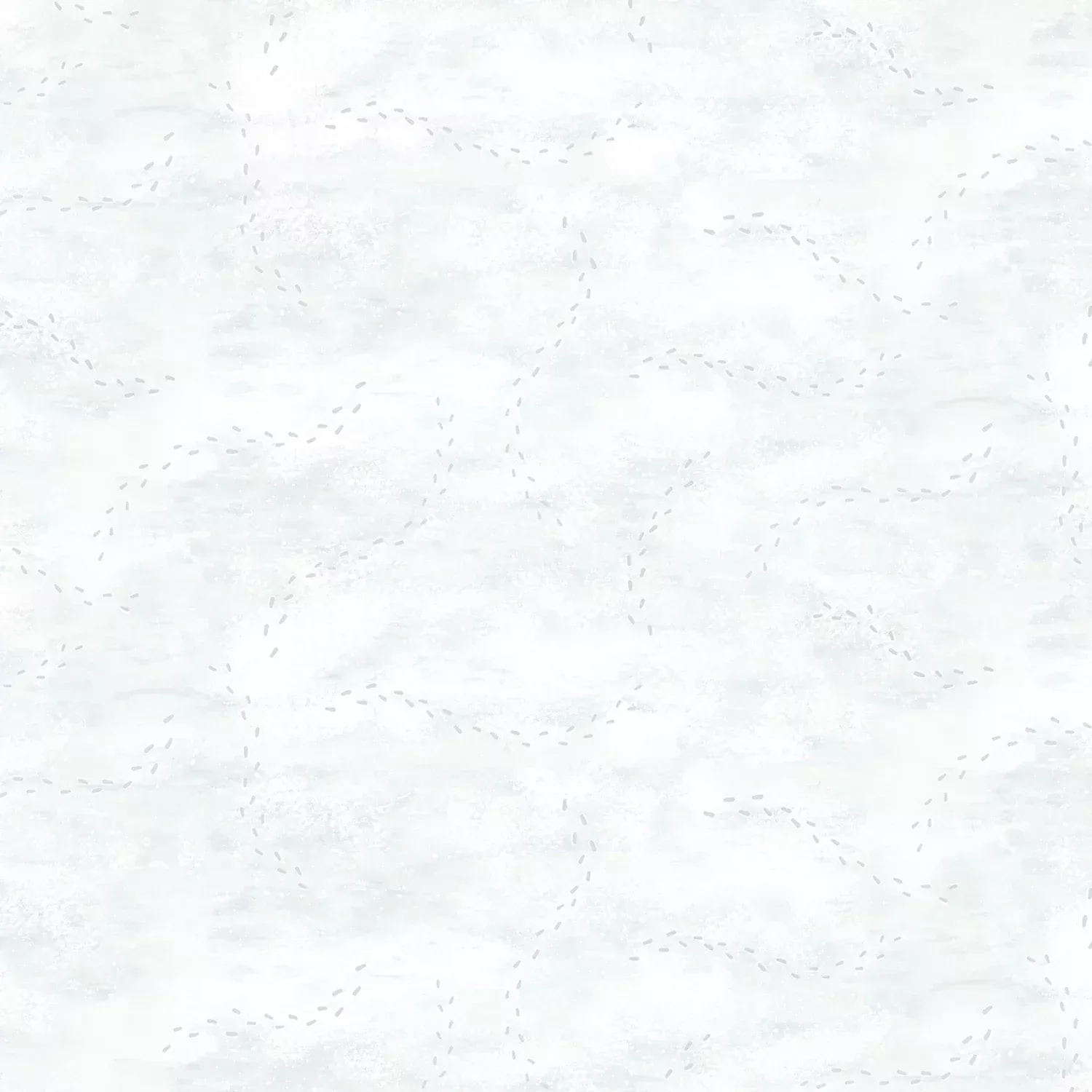 Winter Wonderland | Snow Snowy Footprints by Katie Hennagir Designs for Timeless Treasures | CD3698-SNOW