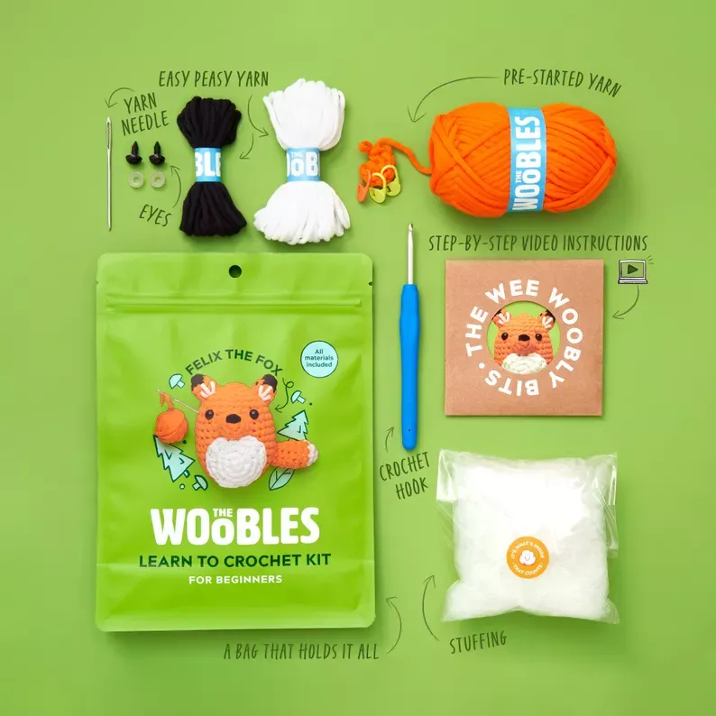 Woobles Crochet - Felix the Fox