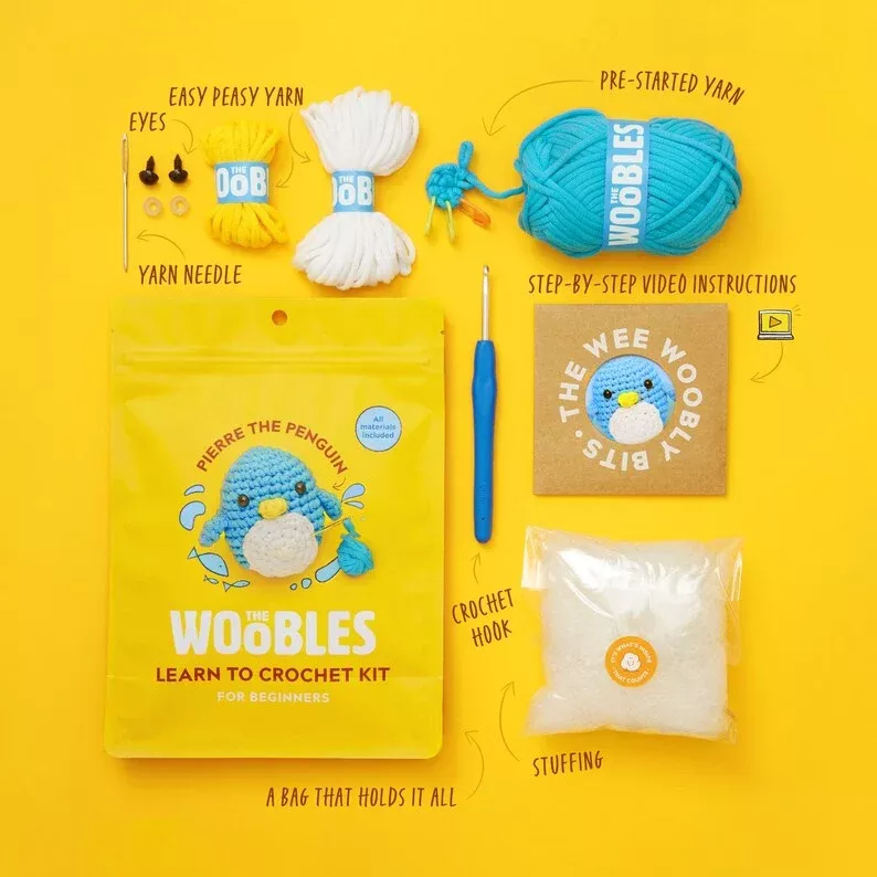 Woobles Crochet - Pierre the Penguin