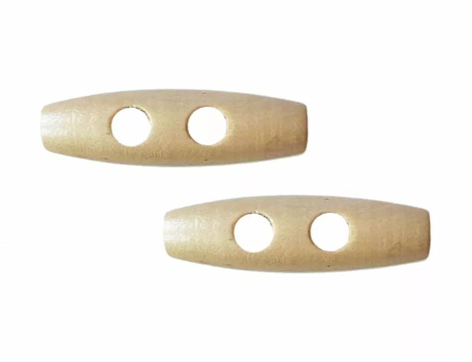 Wood Toggle Button 42mm