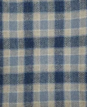 Wool Peek A Blue Yardage