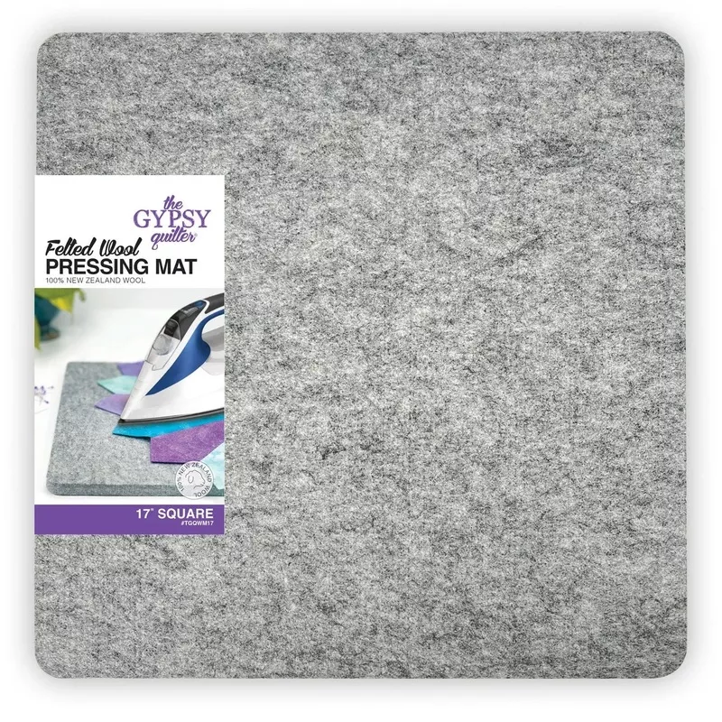 Wool Pressing Mat 17in x 17in x 1/2in Thick